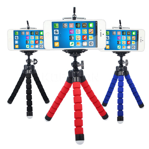 Flexible Holder Octopus Tripod Bracket Stand Mount Monopod Digital Camera